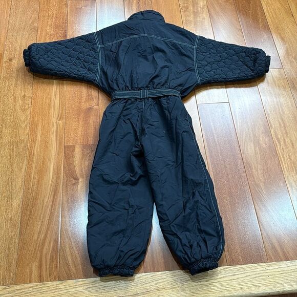 Vintage kids one piece white mountain powder skiing suit 6 - Picture 4 of 11